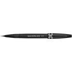 Stylo feutre sign pen artist pointe pinceau extra fine noir x 12 pentel arts