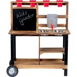 Theo Klein 2368 - Cuisine d'été avec barbecue en bois