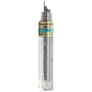 Étui de 12 mines 2H 0 7 mm Pentel