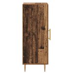 vidaXL Buffet Bois ancien 34 x 34 5 x 90 cm Bois d'ingénierie