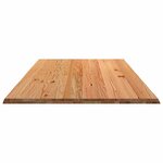 vidaXL Dessus de table marron clair bois chêne massif rectangulaire