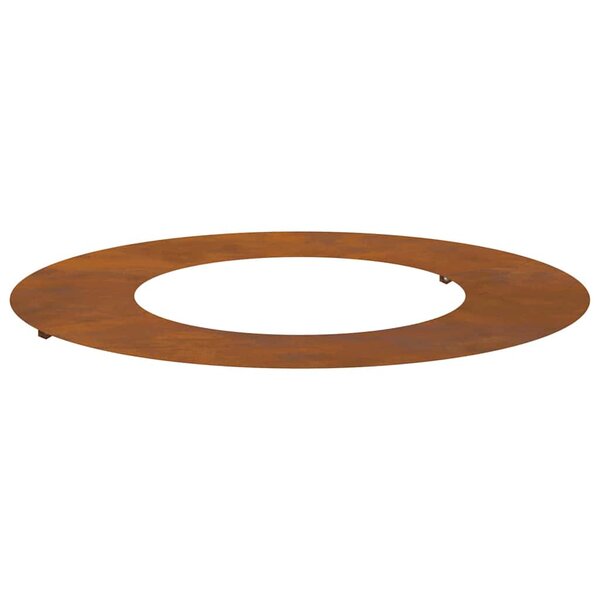 vidaXL Anneau d'Arbre Plat Ø40/70 cm  en acier résistant aux intempéries.
