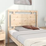 vidaXL Tête de lit 105 5x4x100 cm Bois massif de pin