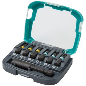 Wolfcraft jeu d'embouts de tournevis en diamant 7 pièces 2974000