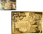 Pièce de monnaie en Or 3000 Francs g 0.031 (1/1000 oz) Millésime Gold Gift BIRTH OF VENUS