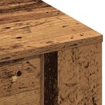 Table basse vidaXL en bois ancien 102x55x45 cm en bois reconstitué
