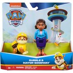 Spin Master 6070749 - Paw Patrol - Figurines Hero Pup Core Rubble
