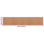 vidaXL Rouleau de liège 100x500 cm 8 mm