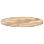vidaXL Dessus de table rond Ø60x2 cm bois massif d'acacia