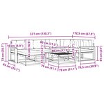 vidaXL Ensemble de canapés d'extérieur 7 pc Blanc et gris clair