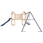 vidaXL Aire de jeux d'extérieur bois de pin massif