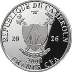 Pièce de monnaie en Argent 3000 Francs g 31.1 (1 oz) Millésime 2026 CRYSTALIQUE (PRÉCOMMANDE)