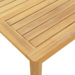 vidaXL Salon palette de jardin 5 Pièces bois d'acacia massif