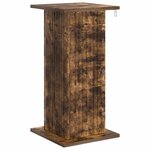 vidaXL Support de Plante 2 pc Chêne fumé 30 5 x 30 x 60 5 cm