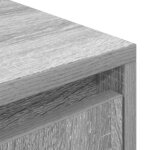 vidaXL Meuble TV sonoma gris 188 5x41x50 cm bois d'ingénierie