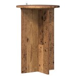 vidaXL Support de Plante 2 pièces Bois ancien Ø40 x 60 cm