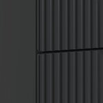 vidaXL Cabinet de chevet Noir 43 x 41 x 66 5 cm Bois d'ingénierie