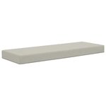 vidaXL Coussin de Siège d'Extérieur 100   polyester Gris