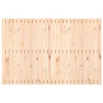 vidaXL Tête de lit murale 166x3x110 cm Bois massif de pin