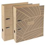 Classeur à levier eterneco prem'touch dos 70mm - a4 - visuels assortis - x 10 - exacompta