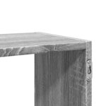 vidaXL Étagère murale sonoma gris 100x25x50 cm bois ingénierie