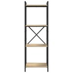 vidaXL Bibliothèque Chêne sonoma 40 x 30 x 118 cm Bois d'ingénierie