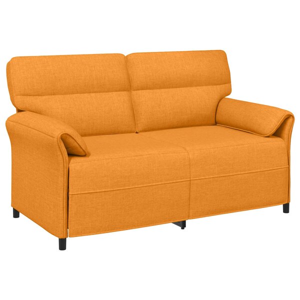 vidaXL Canapé 100  polyester  cadre en métal  MDF  Contreplaqué