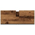 vidaXL Armoire lavabo vieux bois 80x30x60 cm bois d'ingénierie