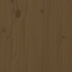 vidaXL Support de bois de chauffage Marron miel 100x25x100 cm Bois pin