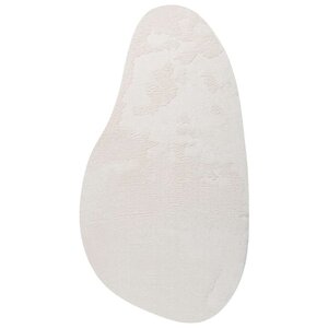 vidaXL Tapis HUARTE Crème 100 x 200 cm Polyester