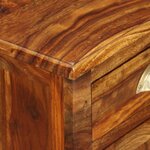 vidaXL Table de chevet Bois massif 40x30x50 cm