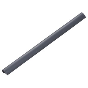 vidaXL Attaches de bande de clôture 100 Pièces PVC Anthracite