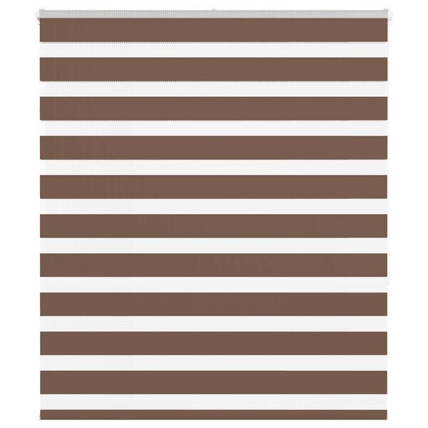 vidaXL Store zèbre marron 120x150cm largeur du tissu 115 9cm polyester