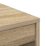 vidaXL Bureau Chêne sonoma 60 x 40 x 76 cm Bois d'ingénierie