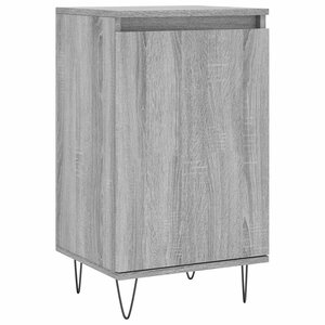 vidaXL Buffet sonoma gris 40x35x70 cm bois d'ingénierie