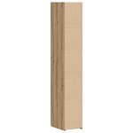 vidaXL Haut Armoire chêne artisanal 30 x 42.5 x 185 cm
