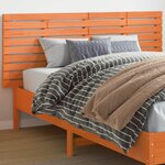 vidaXL Tête de lit murale 166x3x63 cm Bois massif de pin