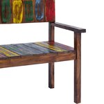 vidaXL Chaises à manger lot de 4 bois de récupération solide