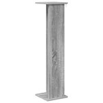 vidaXL Support de Plante 2 pièces Sonoma gris 25 x 25 5 x 100 5 cm