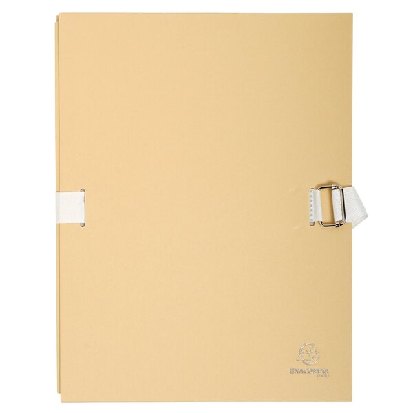 Chemises Dos Extensible Papier - Mastic - X 10 - Exacompta