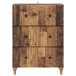 vidaXL Armoire à tiroirs Bois ancien 66 x 34 5 x 90 cm