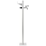 vidaXL Colonne à eau de jardin Aluminium 95 cm