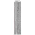 vidaXL Armoire Miroir de Salle de Bain Gris Sonoma 100 x 14 5 x 70 cm