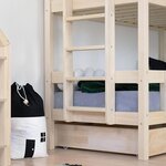 Lits cabane superposés KILI 90 x 200 verni