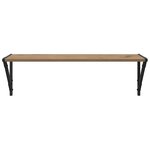 vidaXL Étagères Murales 2 Pièces Chêne artisanal 80 x 25 x 25 5 cm