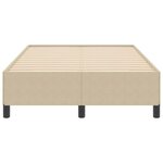 vidaXL Cadre de lit Vert gris 120 x 190 cm Tissu en velours côtelé