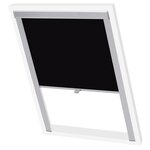 vidaXL Store occultant roulant Noir FK06