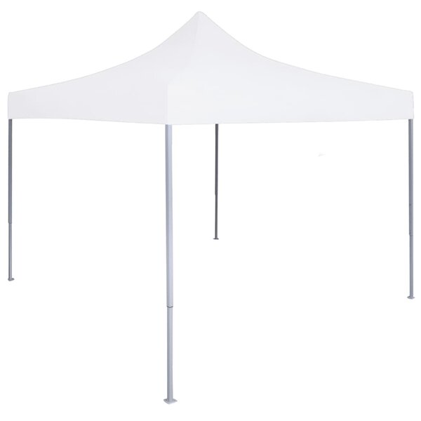 vidaXL Tente réception pliable professionnelle 2x2 m Acier Blanc
