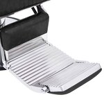 vidaXL Chaise de barbier Noir 68x69x116 cm Similicuir