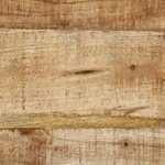 vidaXL Table basse 55x55x45 cm bois de manguier massif brut